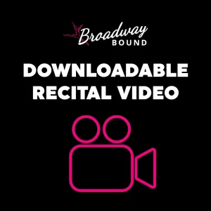 Downloadable Recital Video